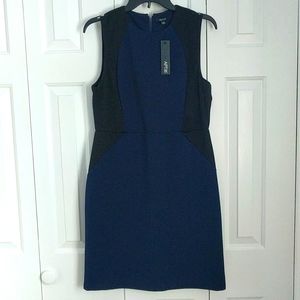 APT.9 Blue and Black Sleeves Dress size M